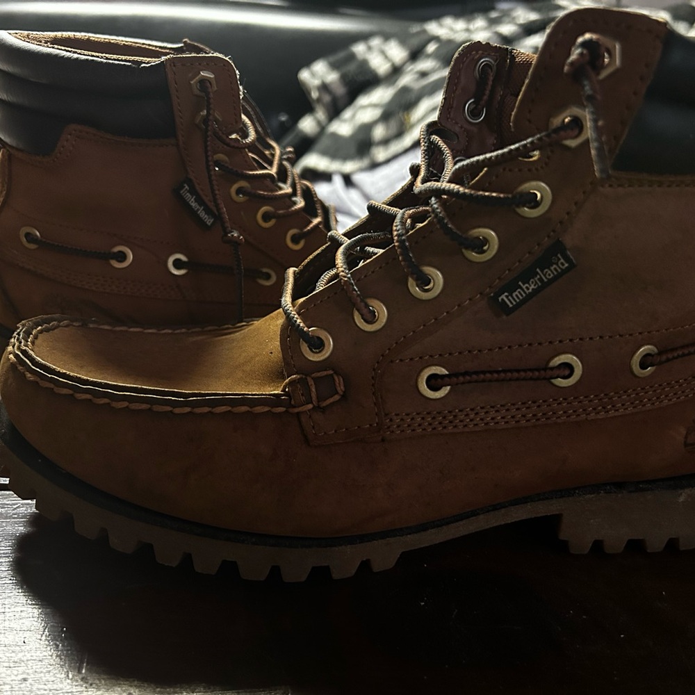 Timberland Brown Leather Boots